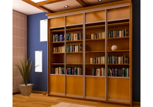 Домашняя библиотека в интерьере