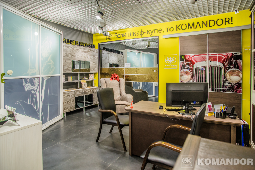 Проект салона Komandor Roomer