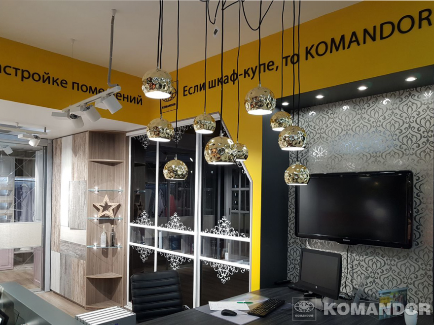 Проект салона Komandor Крокус