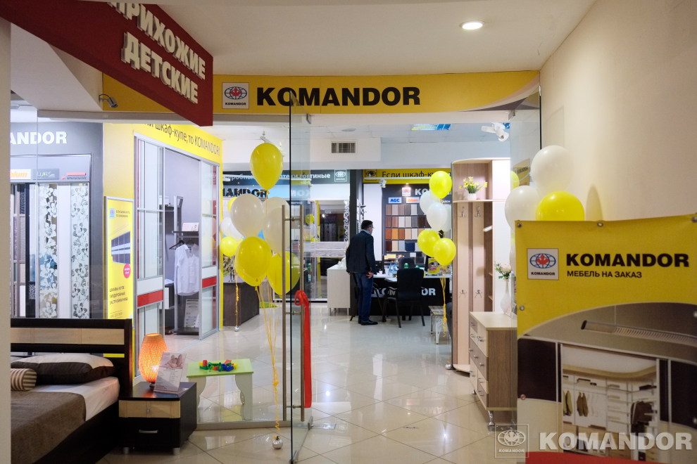 Проект салона Komandor в г.Сергиев Посад