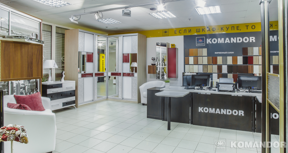 Проект салона Komandor на Братиславской