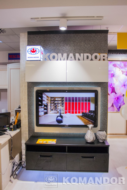 Проект салона Komandor МебельГрад
