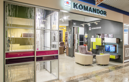 Проект салона Komandor в Химках