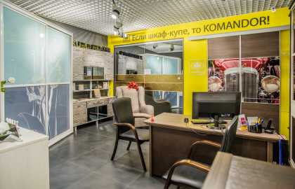 Проект салона Komandor Roomer