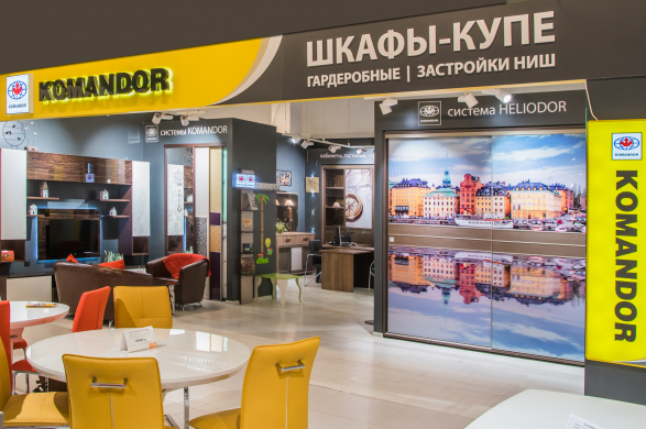 Проект салона Komandor Zеленопарк