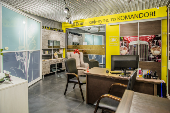 Проект салона Komandor Roomer