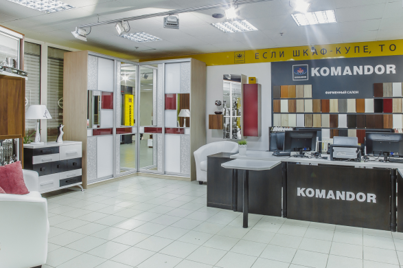 Проект салона Komandor на Братиславской
