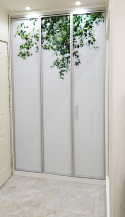 Шкаф с распашной и складной дверью (S1200)
