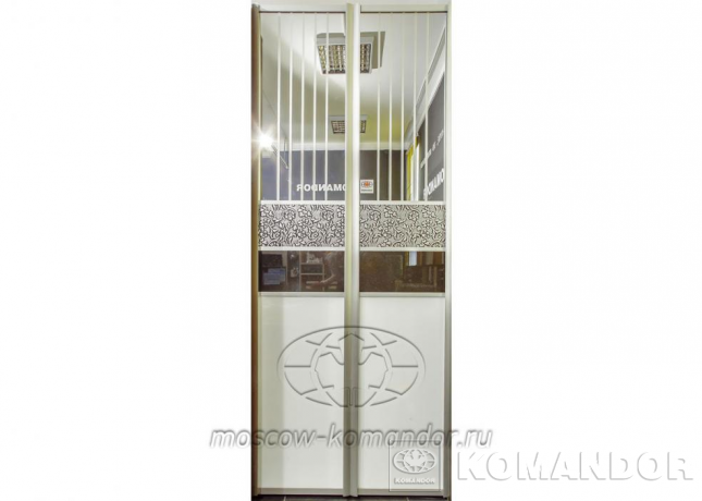 Шкаф KOMANDOR со складными дверями 1-456