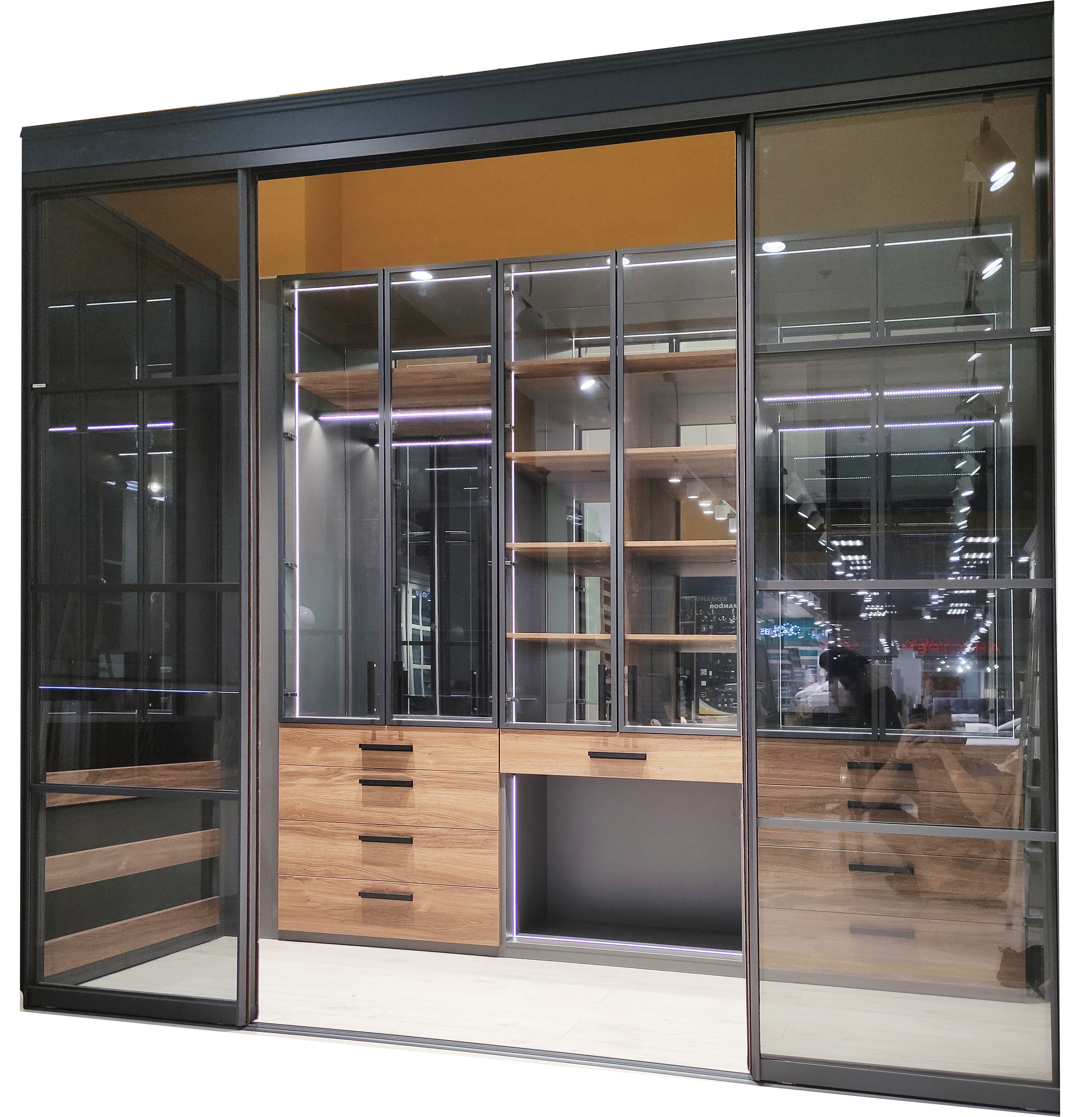 Угловая гардеробная