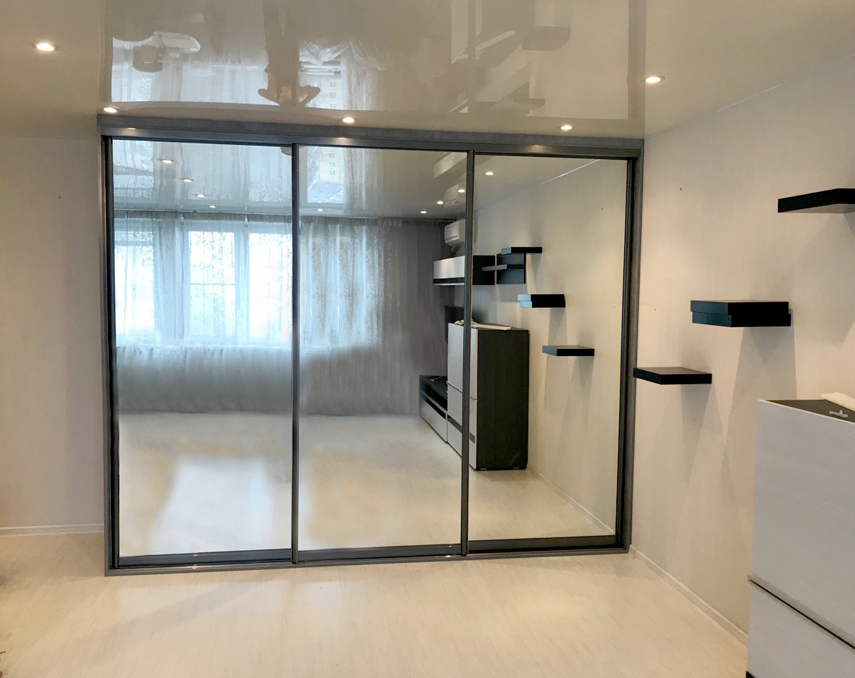 Шкаф-купе с зеркалом