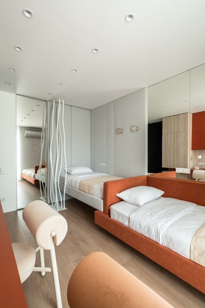 Мягкие стеновые панели в детской