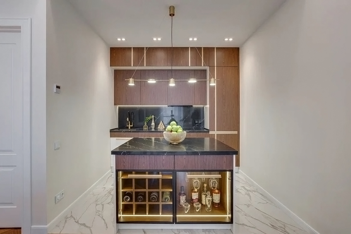 Кухня с островом