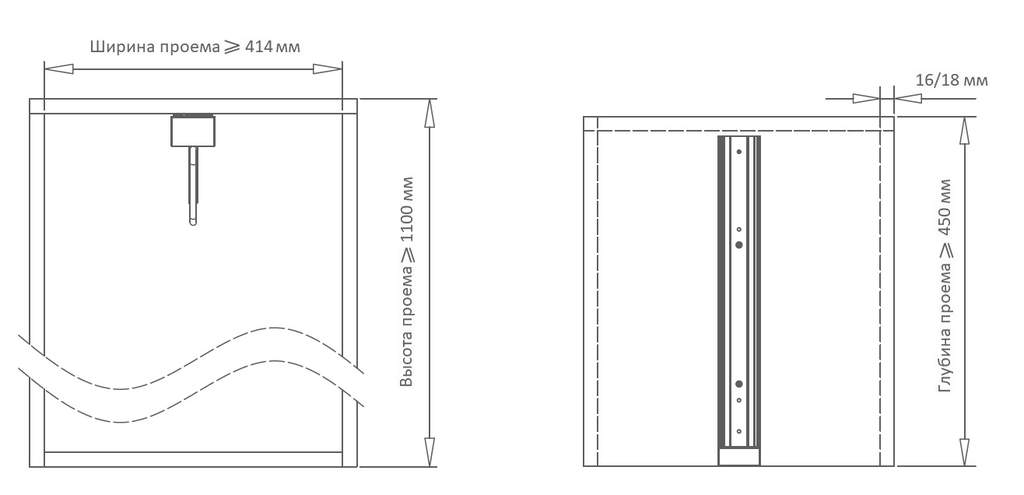 Вешало для плечиков, потолочное крепление