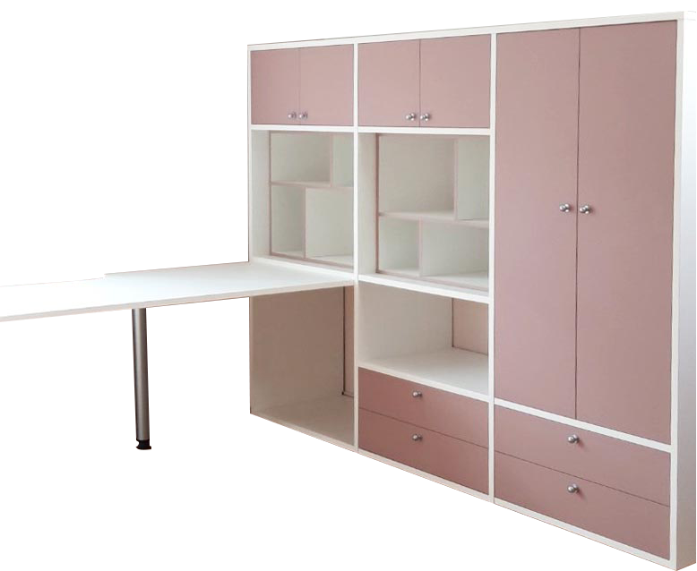 Мебель в детскую для девочки