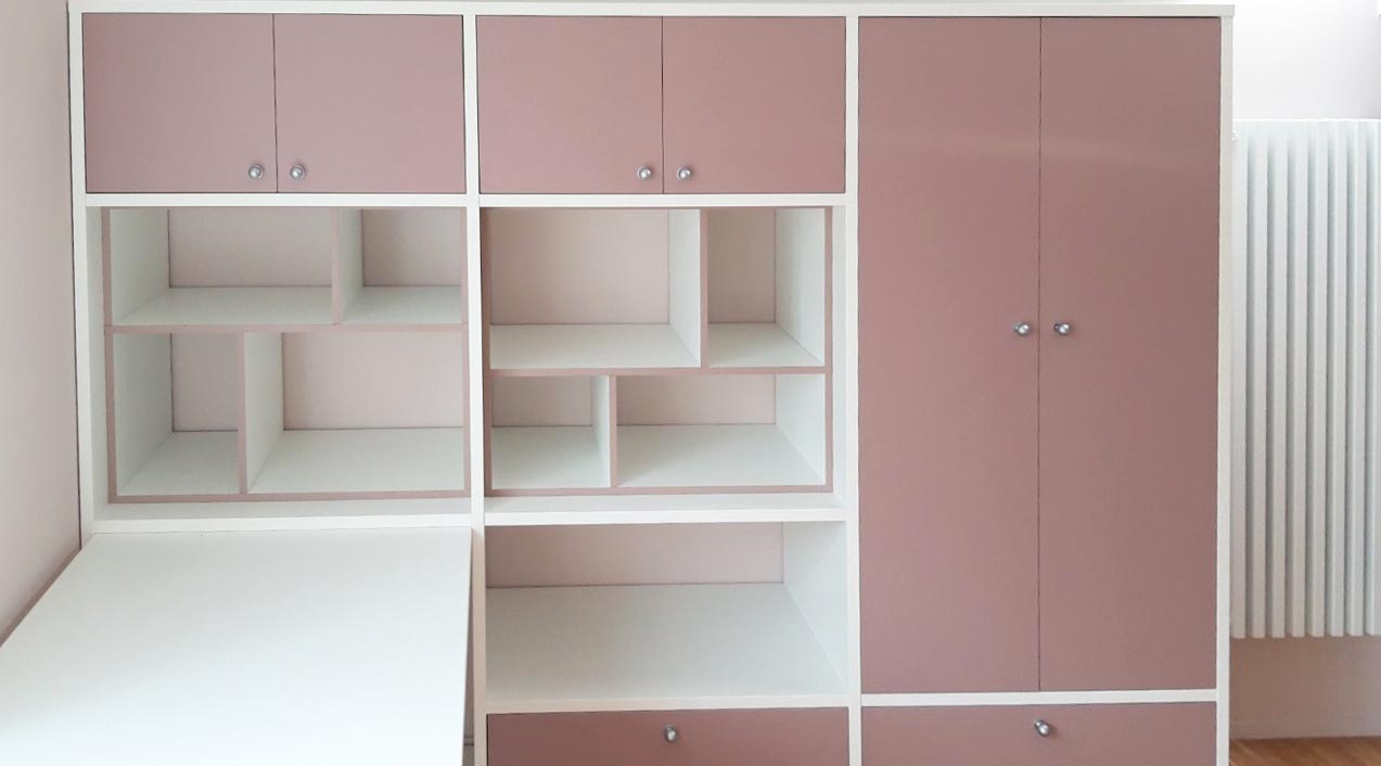 Мебель в детскую для девочки