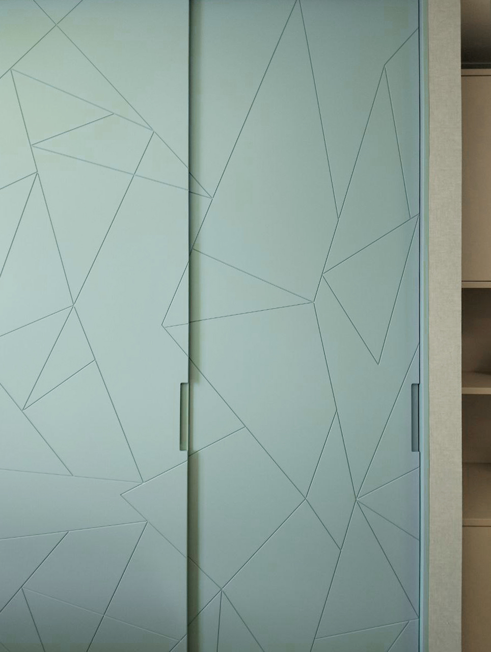 Шкаф-купе с МДФ фасадами 