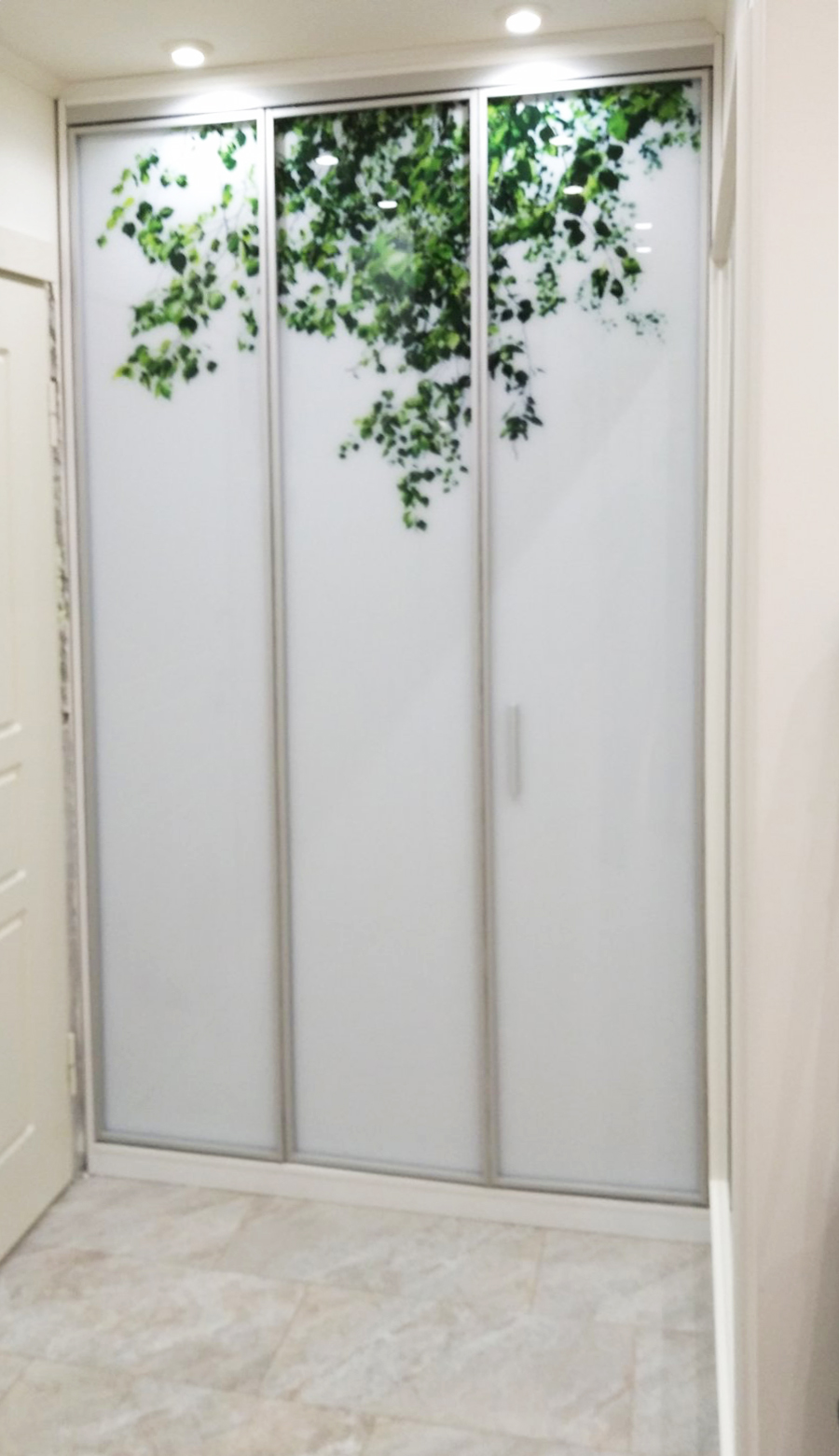 Шкаф с распашной и складной дверью (S1200)