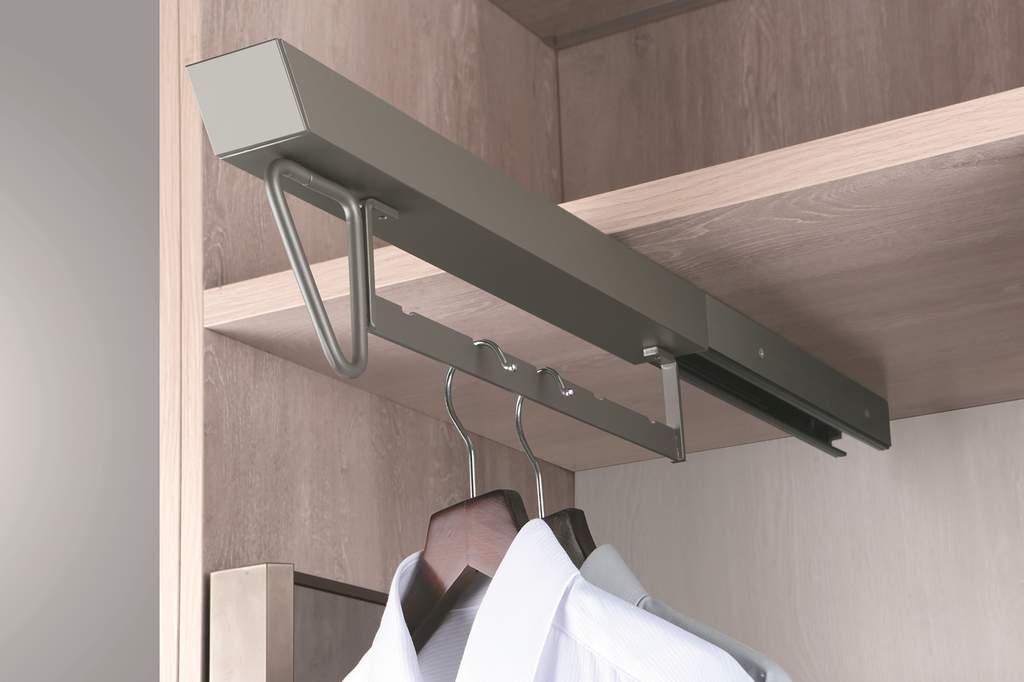 Вешало для плечиков, потолочное крепление