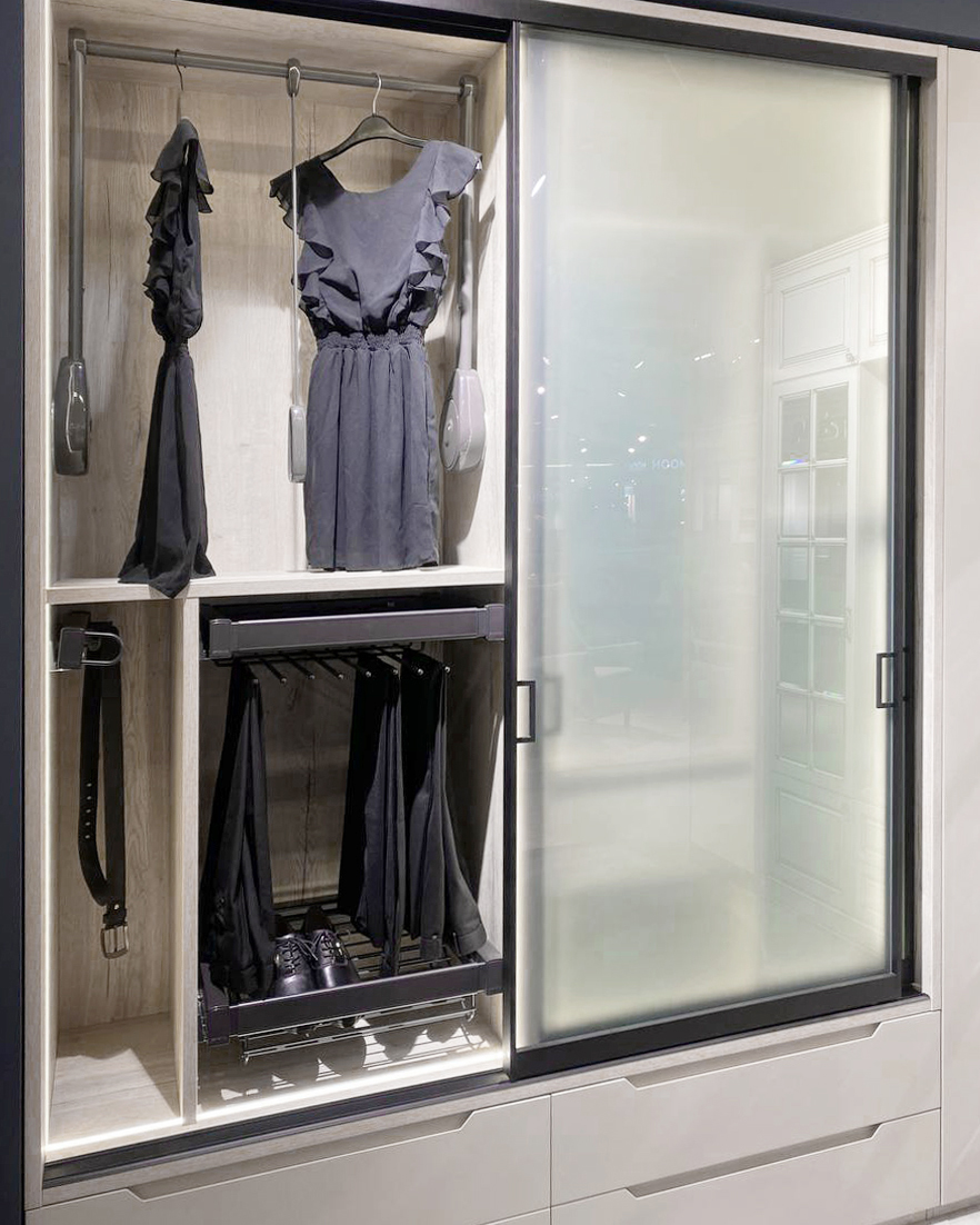 Шкаф распашной + купе 