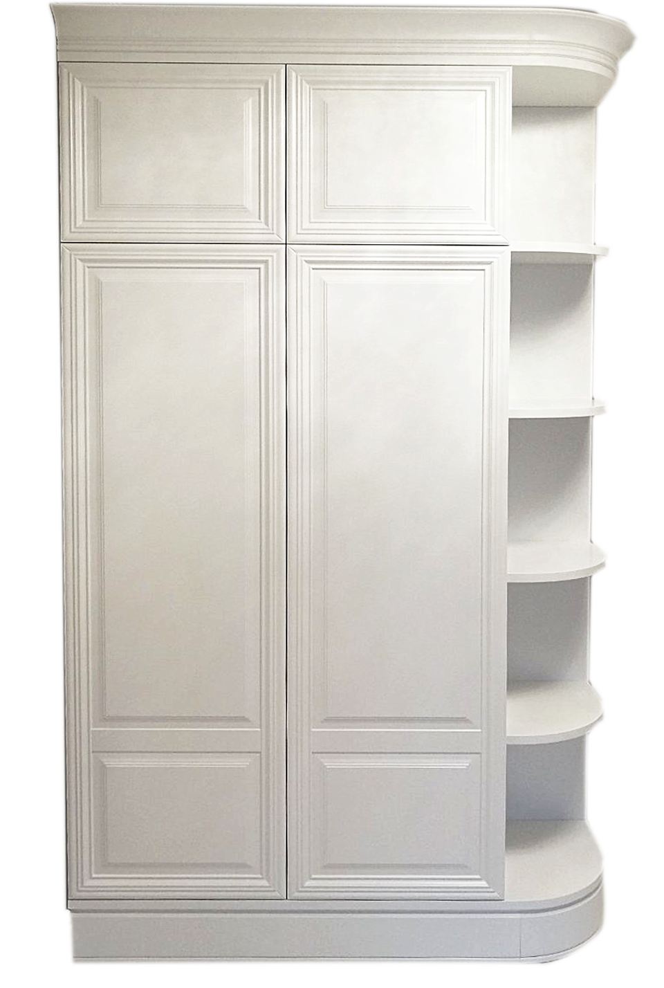 Распашной шкаф с фасадами из МДФ