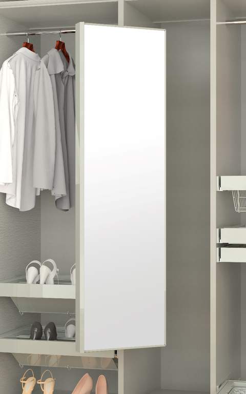 Поворотно-выдвижное зеркало