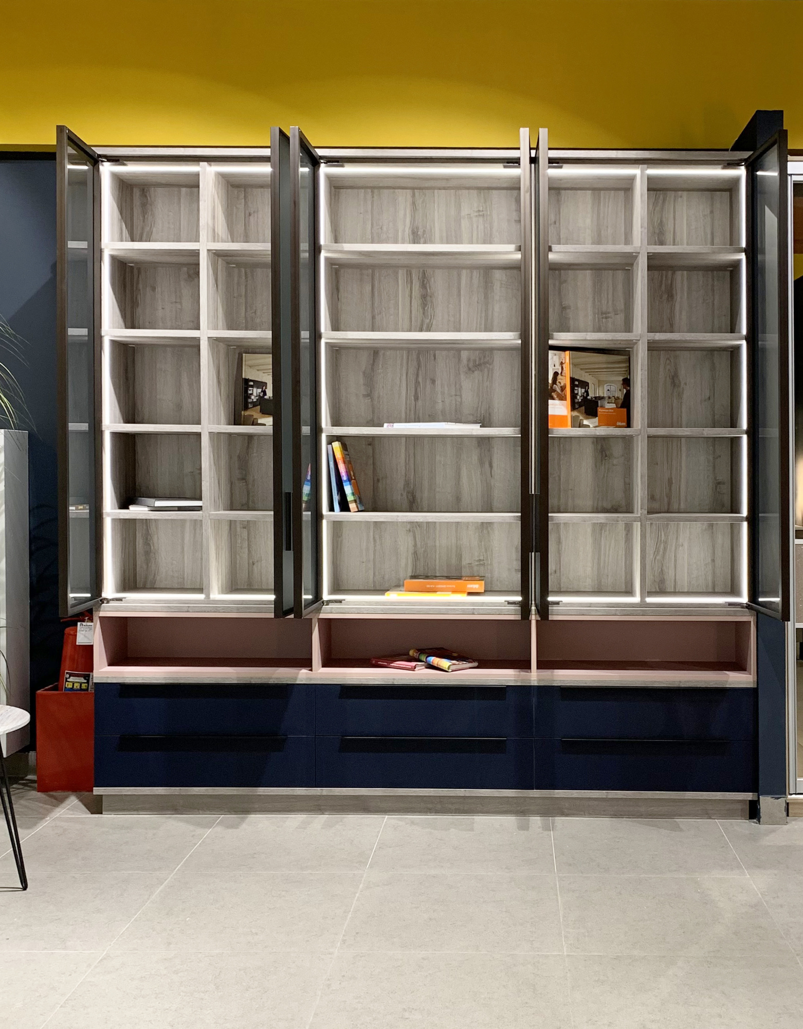 Библиотека с распашными фасадами RPS