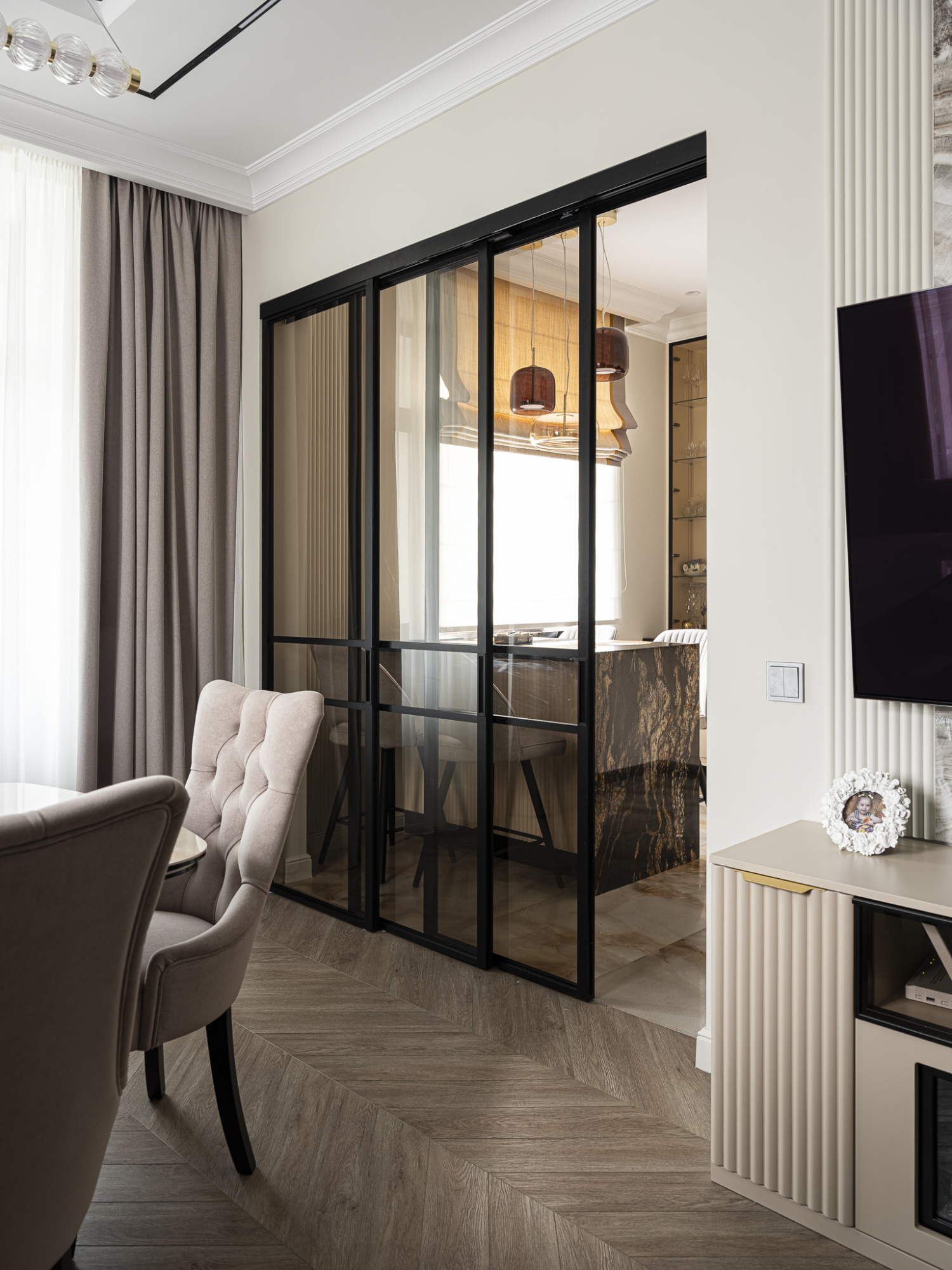 Перегородка-купе подвесная