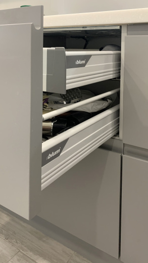 Угловая кухня с МДФ фасадами