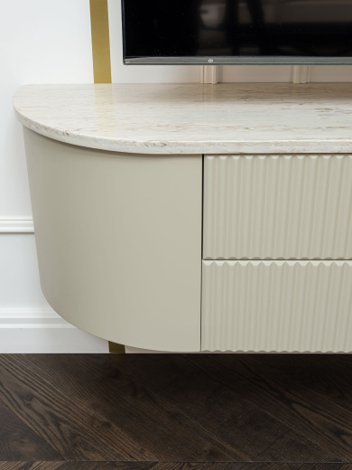 Навесная тумба в гостиную