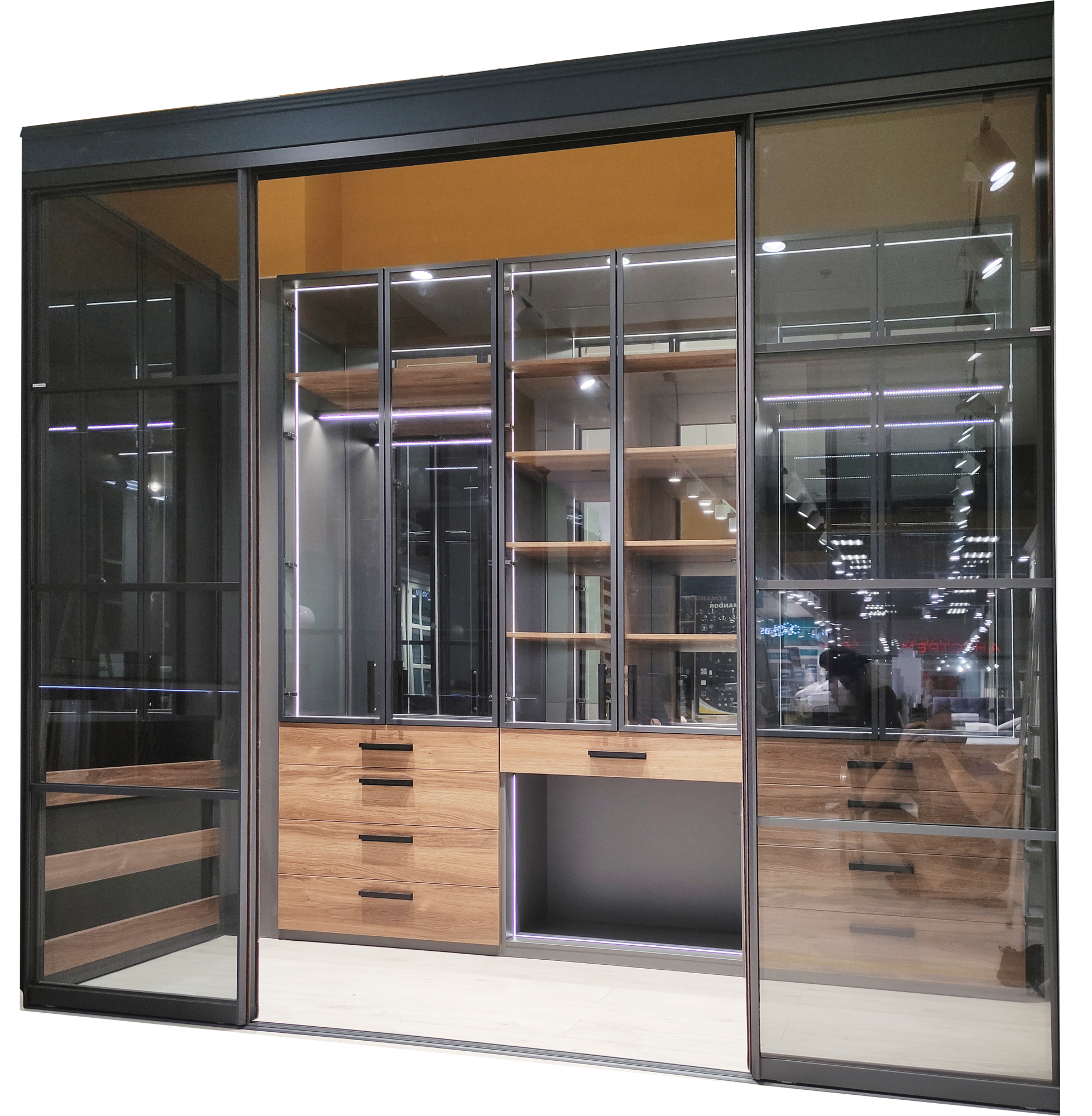 Угловая гардеробная