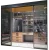 Угловая гардеробная 2450х2466х500