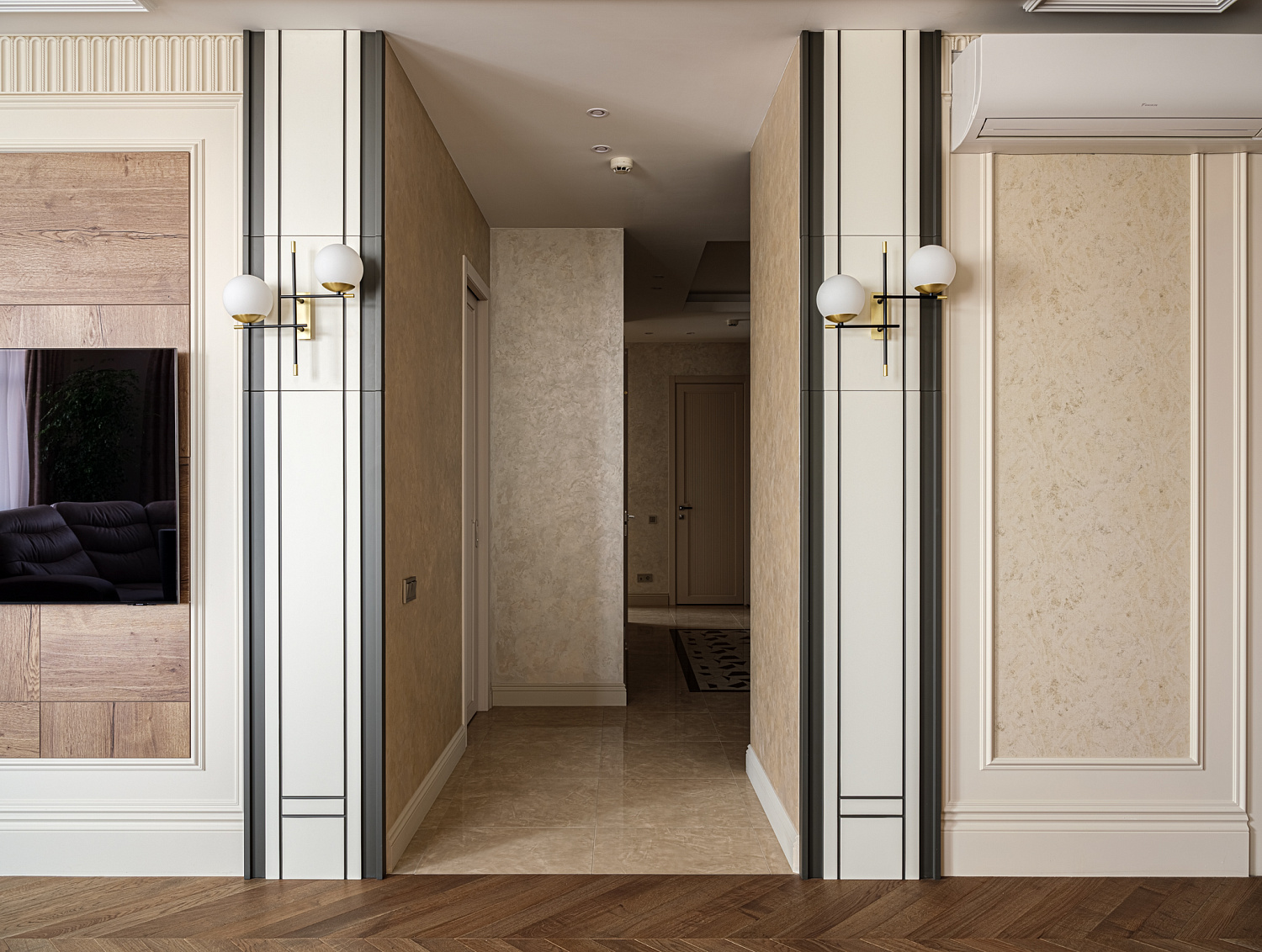 Мебель по проекту дизайнера в московскую квартиру