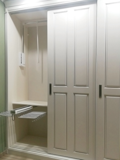 Радиусный шкаф-купе с МДФ фасадами