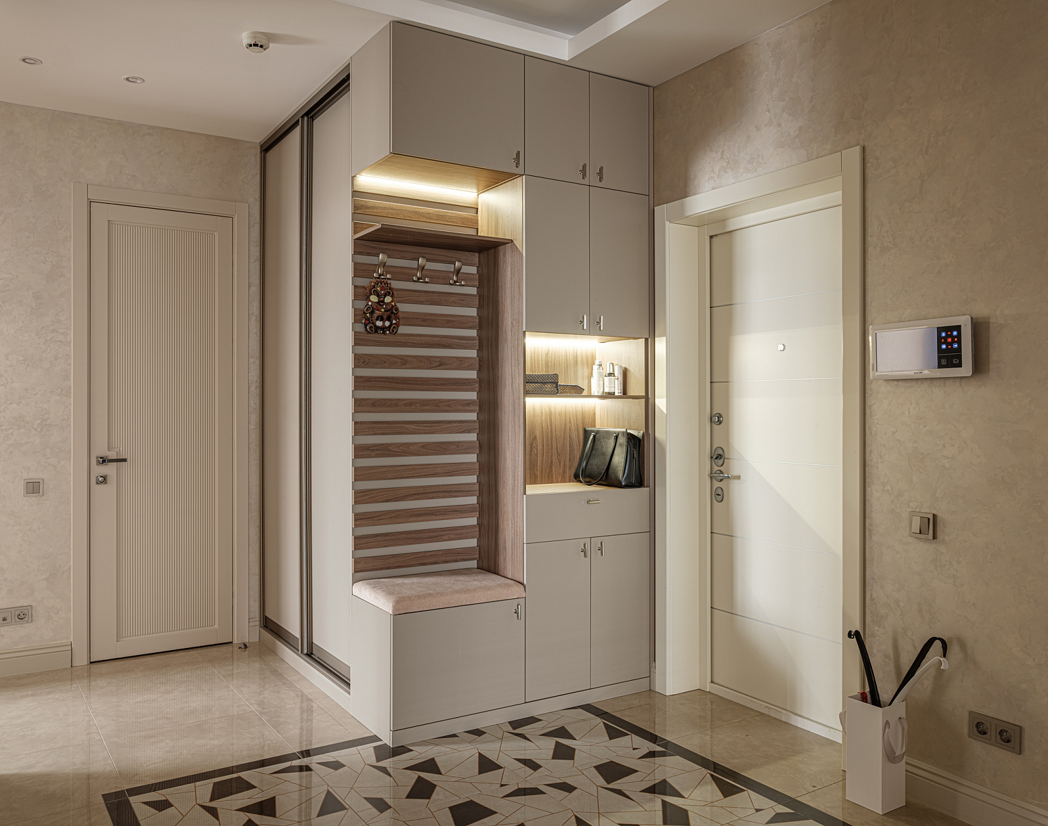 Мебель по проекту дизайнера в московскую квартиру