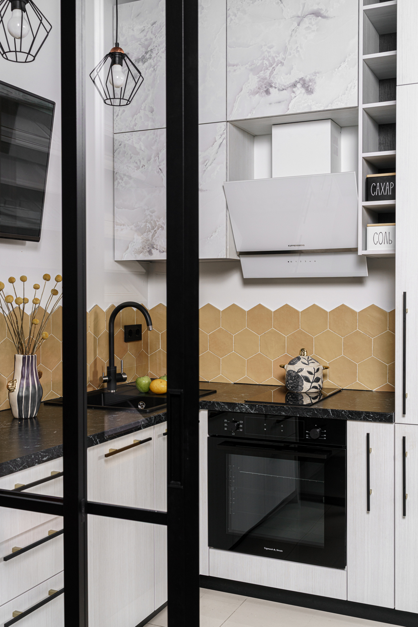 Двери-купе синхронного открывания