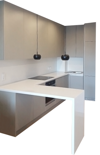 Угловая кухня из ЛДСП