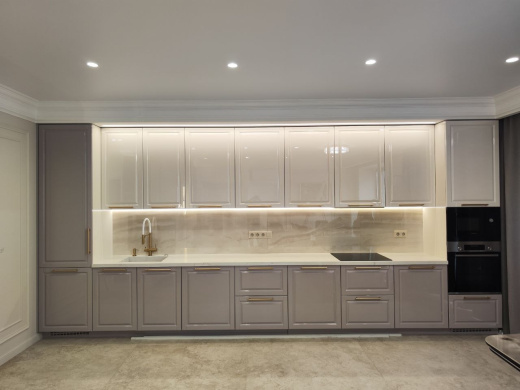 Прямая кухня из МДФ