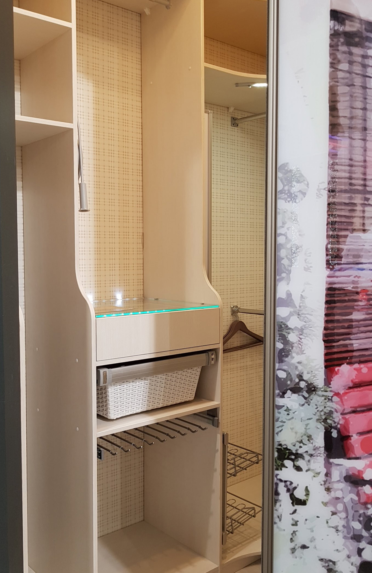 Шкаф с экосольвентной фотопечатью