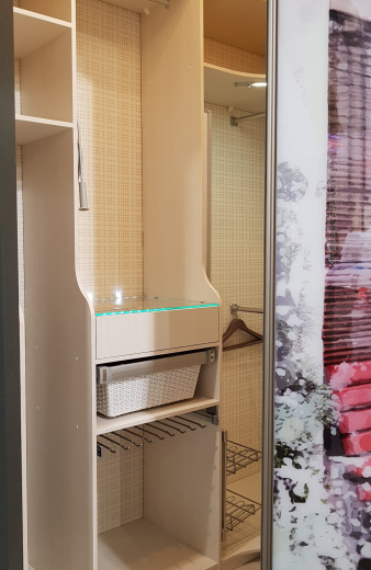 Шкаф с экосольвентной фотопечатью