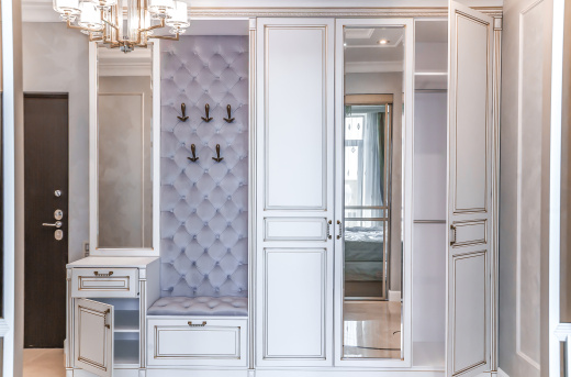 Прихожая из МДФ с мягким элементом