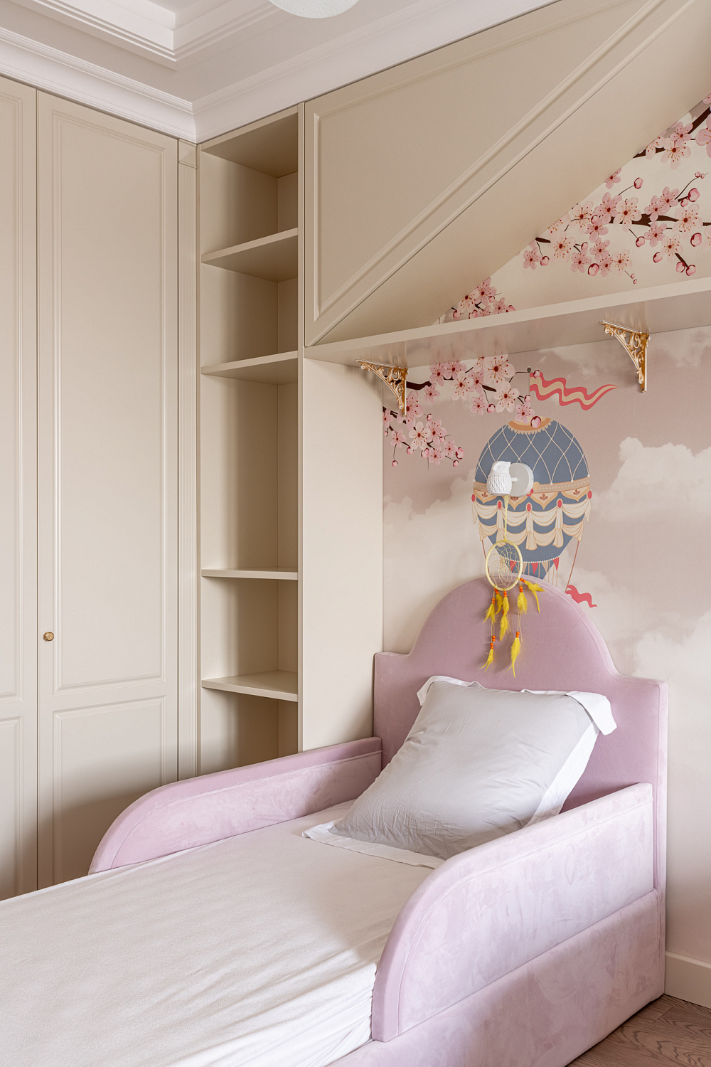 Мебель из МДФ в спальню для девочек