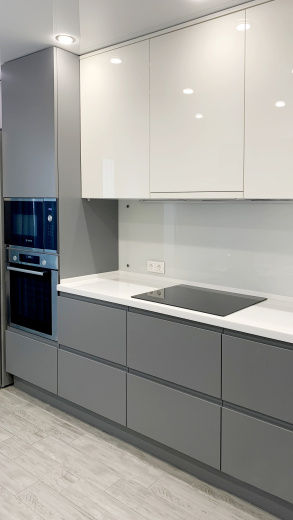 Угловая кухня с МДФ фасадами