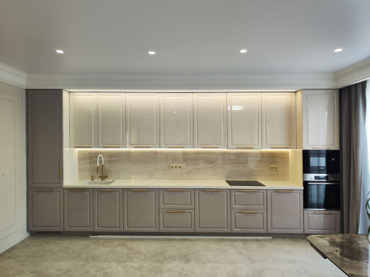 Прямая кухня из МДФ