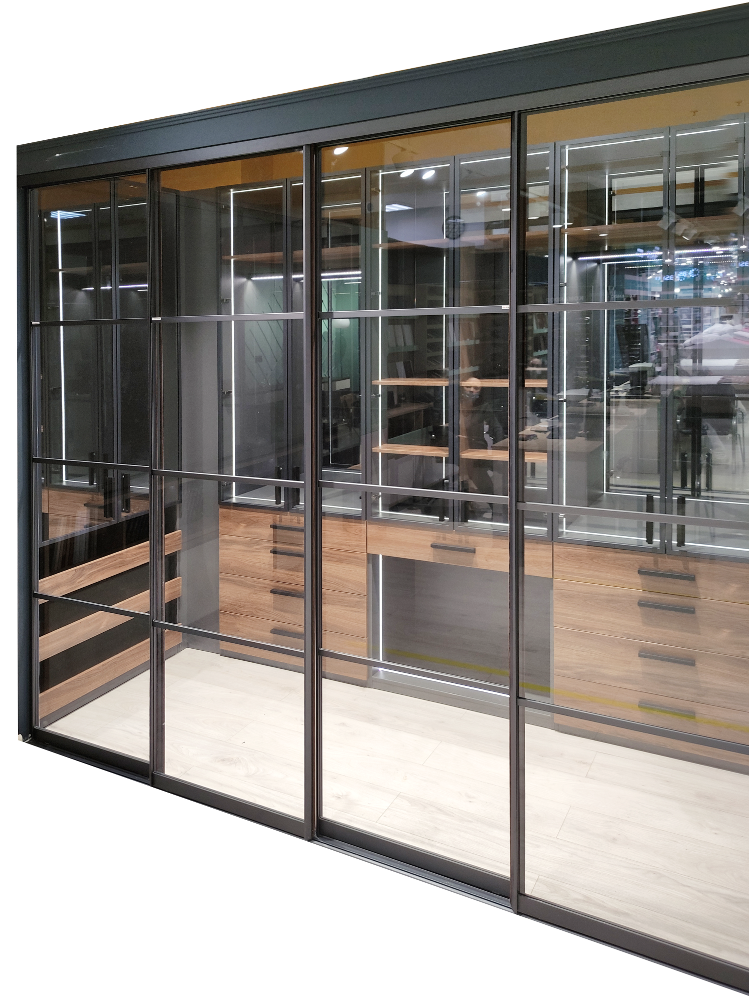 Двери-купе в гардеробную