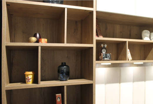 Стеллаж в спальню 