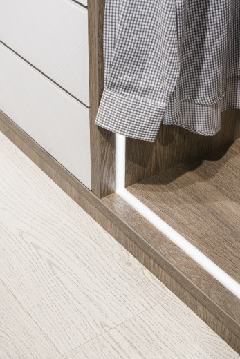 Гардеробная в современном стиле