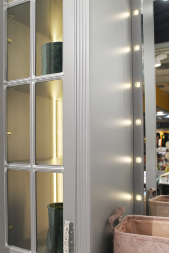 Угловая классическая гардеробная