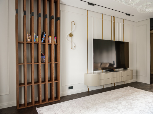 Навесная тумба в гостиную