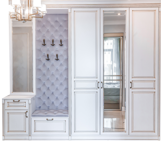 Прихожая из МДФ с мягким элементом